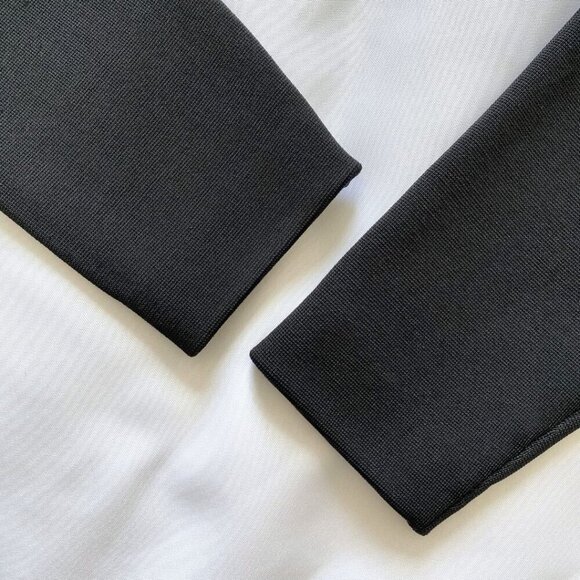 LELA ROSE BLACK EMBROIDERED SHEATH FORMAL DRESS - M - Picture 8 of 10